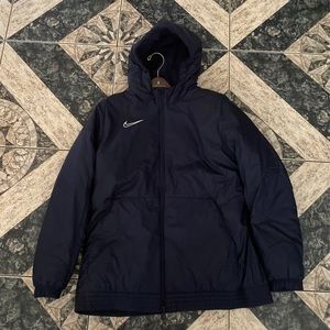 Nike Women DRY Academy SDF Coat Padded Jacket Navy